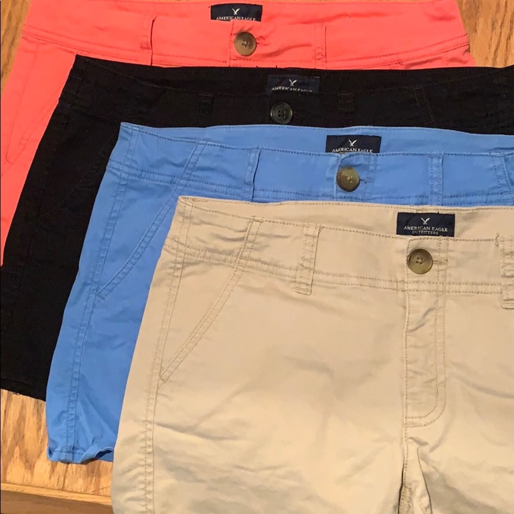 American Eagle Khaki Short Bundle